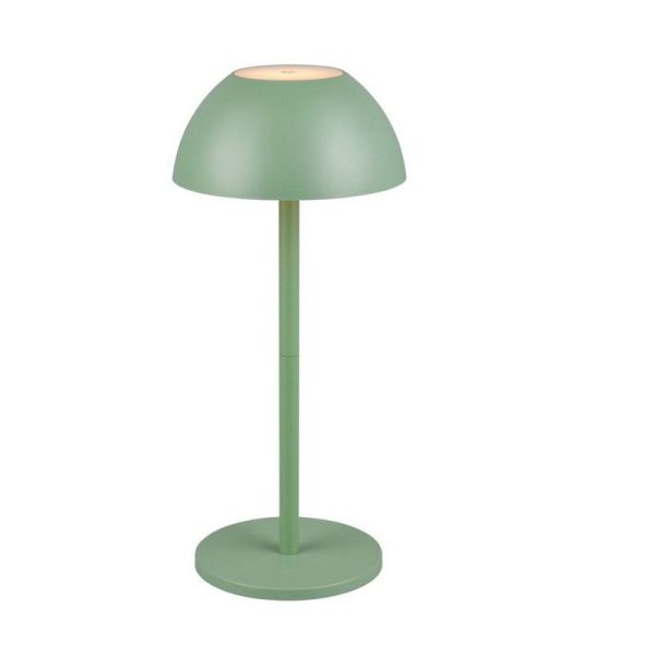 Lámpara LED de Sobremesa RICARDO Recargable USB-C 1,7W 240lm 3000K IP54 Verde | LeonLeds