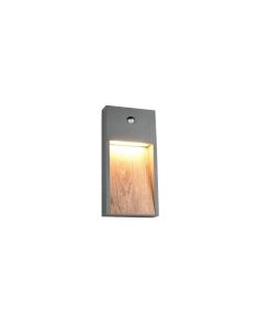 Aplique LED Exterior SALMON Con Sensor de Movimiento 11W 3000K IP44 | LeonLeds 2