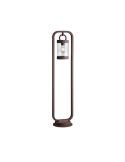 Poste Exterior SAMBESI Sensor Crepuscular Bombilla excl. 1xE27 max. 28W IP44 | LeonLeds
