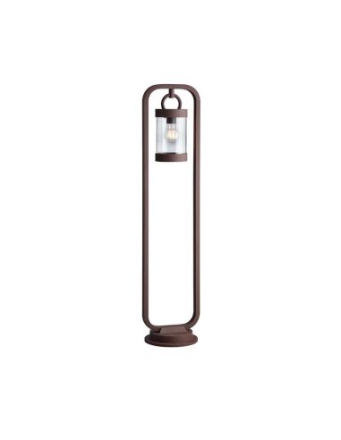 Poste Exterior SAMBESI Sensor Crepuscular Bombilla excl. 1xE27 max. 28W IP44 | LeonLeds