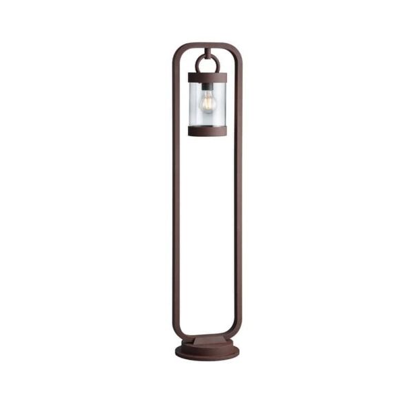 Poste Exterior SAMBESI Sensor Crepuscular Bombilla excl. 1xE27 max. 28W IP44 | LeonLeds