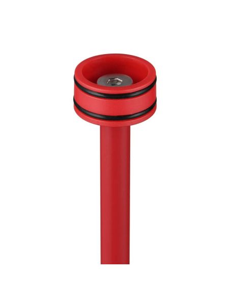 Lámpara de pie LED Regulable Sensor SUAREZ Altura 1,5W Luz Cálida 3000K Rojo | LeonLeds