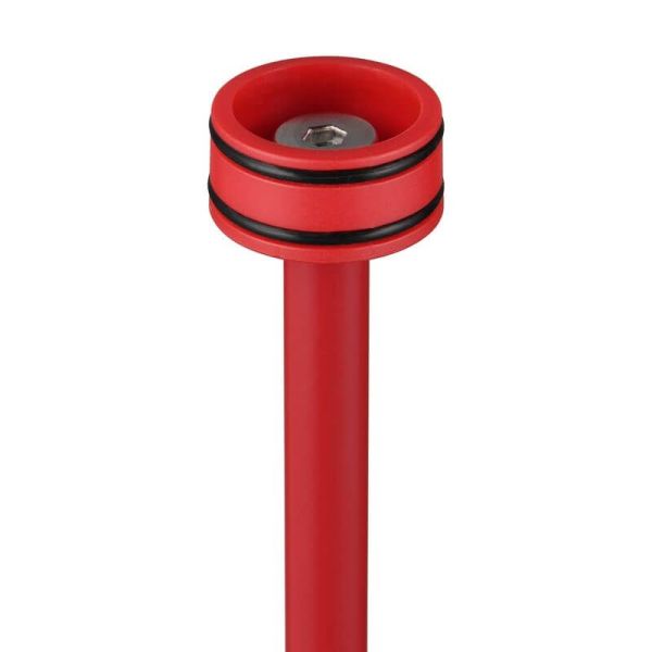 Candeeiro de pé LED regulável SUAREZ Sensor Altura 1.5W Luz quente 3000K Vermelho | LeonLeds