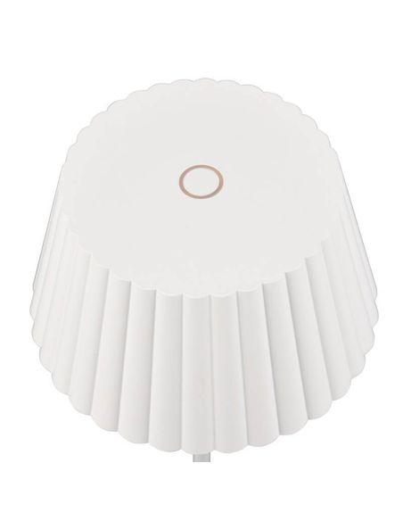 SUAREZ Lampadaire LED Dimmable Capteur 1,5W Lumière Chaude 3000K Blanc | LéonLeds