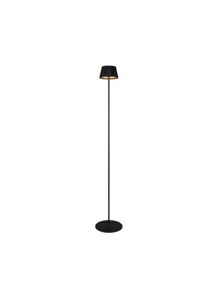 Lámpara de pie LED Función Táctil SUAREZ Regulable 1,5W Luz Cálida 3000K Negro | LeonLeds