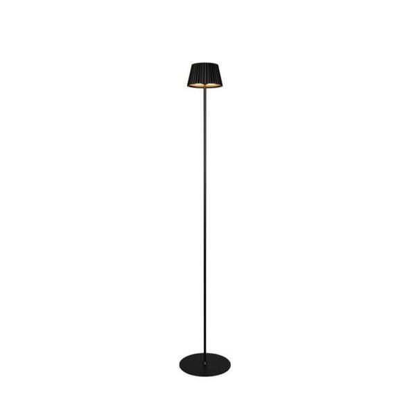 Lámpara de pie LED Función Táctil SUAREZ Regulable 1,5W Luz Cálida 3000K Negro | LeonLeds