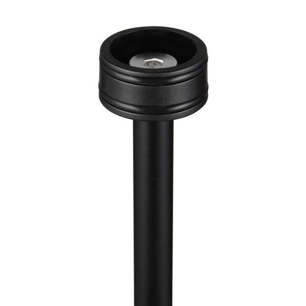 Lámpara de pie LED Función Táctil SUAREZ Regulable 1,5W Luz Cálida 3000K Negro | LeonLeds