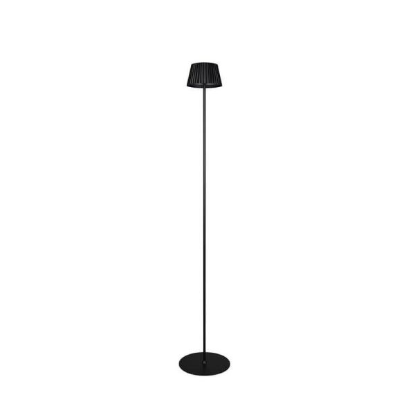 Candeeiro de pé LED Função de toque SUAREZ Regulável 1.5W Luz quente 3000K Preto | LeonLeds