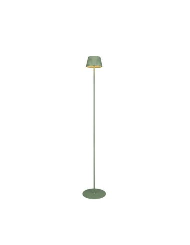 Lámpara de pie LED SUAREZ Regulable con Sensor 1,5W Luz Cálida 3000K Verde | LeonLeds