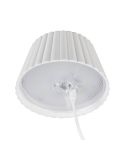 Candeeiro de Mesa LED com Base de Carregamento SUAREZ Regulável 1.5W 3000K IP44 Branco | LeonLeds