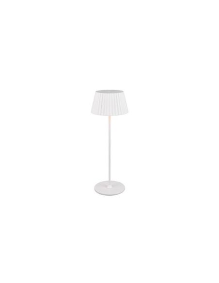 Lámpara LED de Sobremesa con Base Carga SUAREZ Regulable 1,5W 3000K IP44 Blanco | LeonLeds