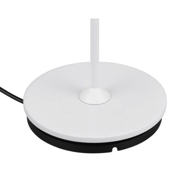 Lámpara LED de Sobremesa con Base Carga SUAREZ Regulable 1,5W 3000K IP44 Blanco | LeonLeds