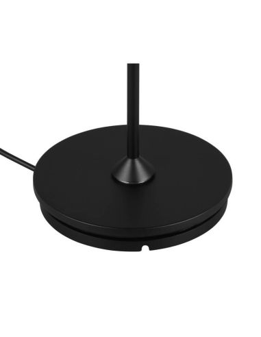 SUAREZ Lampe de Table LED avec Base de Charge Gradable 1,5W 3000K IP44 Noir | LéonLeds