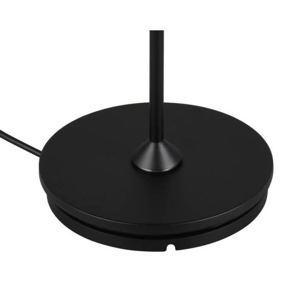 Candeeiro de mesa LED SUAREZ com base de carregamento regulável 1,5W 3000K IP44 preto | LeonLeds