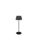 Lámpara de Sobremesa LED con Base para Carga SUAREZ Regulable 1,5W 3000K IP44 Negro | LeonLeds