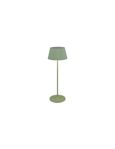 Lámpara LED de Sobremesa SUAREZ Regulable Sensor 1,5W 3000K IP44 Verde | LeonLeds