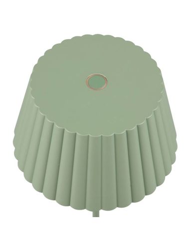 Lámpara LED de Sobremesa SUAREZ Regulable Sensor 1,5W 3000K IP44 Verde | LeonLeds