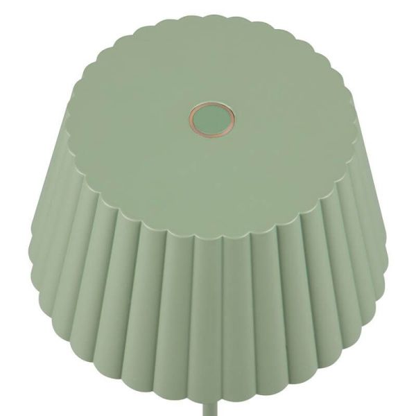 Lámpara LED de Sobremesa SUAREZ Regulable Sensor 1,5W 3000K IP44 Verde | LeonLeds