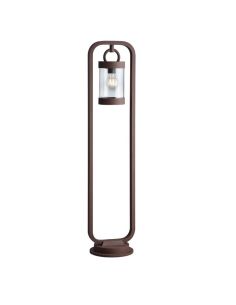 Poste Exterior SAMBESI Sensor Crepuscular Bombilla excl. 1xE27 max. 28W IP44 | LeonLeds