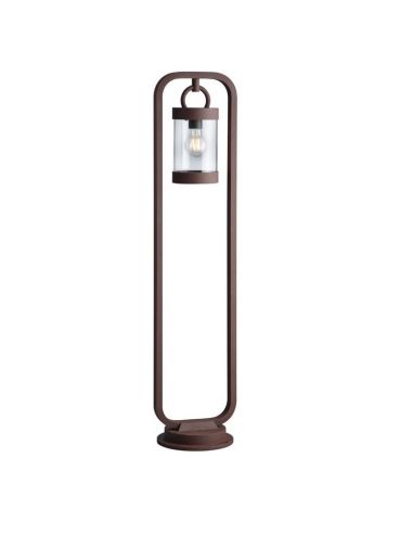 Poste Exterior SAMBESI Sensor Crepuscular Bombilla excl. 1xE27 max. 28W IP44 | LeonLeds