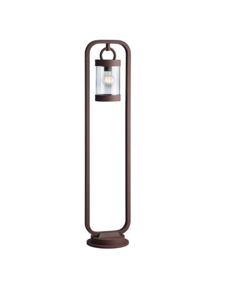Poste Exterior SAMBESI Sensor Crepuscular Bombilla excl. 1xE27 max. 28W IP44 | LeonLeds