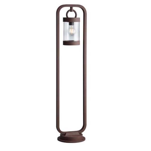 Poste externo SAMBESI Lâmpada com sensor crepuscular excl. 1xE27 máx. 28W IP44 | LeonLeds