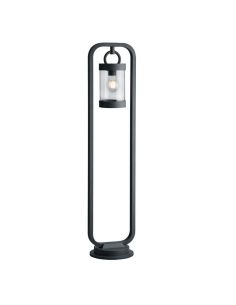 Poste Exterior SAMBESI Sensor Crepuscular Bombilla excl. 1xE27 max. 28W IP44 | LeonLeds