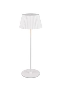 Lámpara LED de Sobremesa con Base Carga SUAREZ Regulable 1,5W 3000K IP44 Blanco | LeonLeds