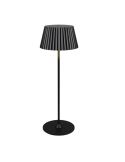 Lámpara de Sobremesa LED con Base para Carga SUAREZ Regulable 1,5W 3000K IP44 Negro | LeonLeds