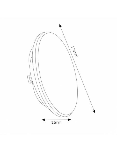 Bombilla Piscina LED Sumergible PAR56 Serie Next 25W IP68 RGBW de dos cables IP68 | LeonLeds