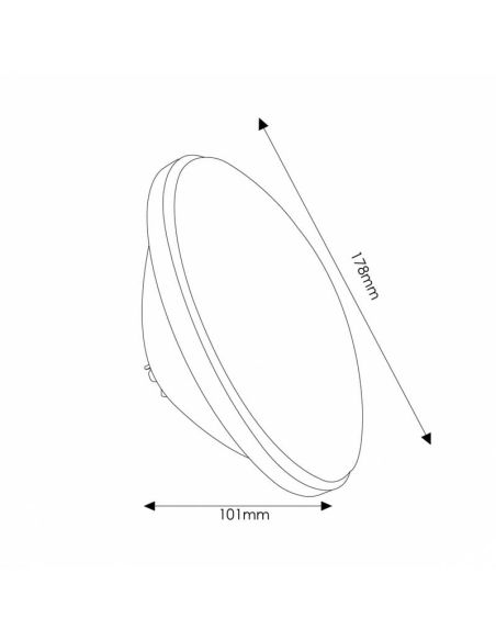 Bombilla Piscina LED Sumergible PAR56 25W IP68 RGBW de dos cables | LeonLeds