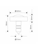 Foco LED para Piscina Sumergible MiniPool 7W IP68 5000K | LeonLeds