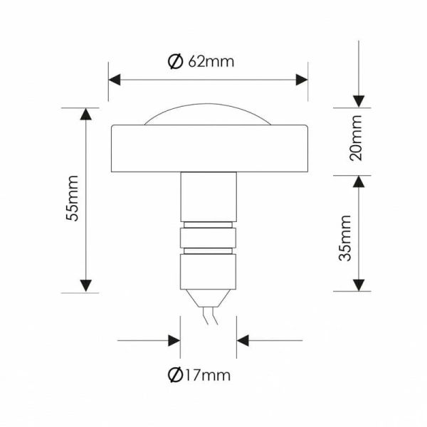 Foco LED para Piscina Sumergible MiniPool 7W IP68 5000K | LeonLeds