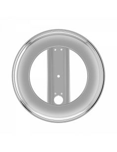 Cadre à surface ronde blanche pour ampoule Par56 Next Series | LéonLeds 2