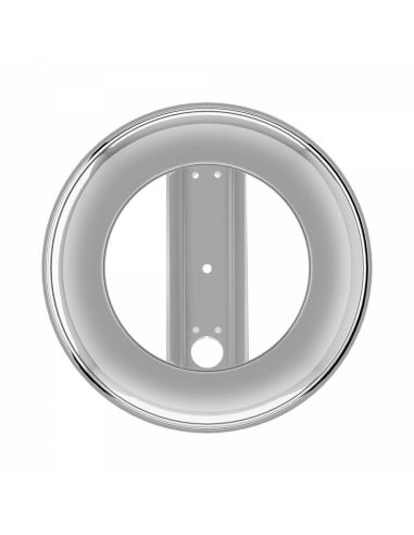 Cadre à surface ronde blanche pour ampoule Par56 Next Series | LéonLeds