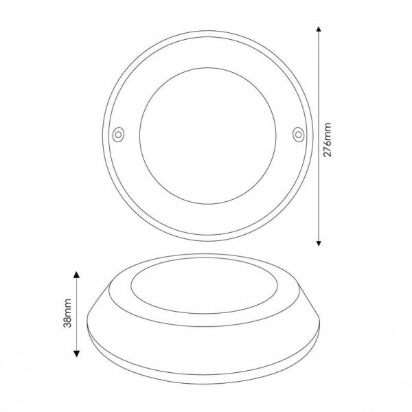 Moldura de superfície cromada para lâmpada Par56 da próxima série | LeonLeds