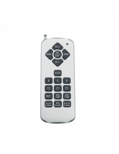 Caixa de controle RGB + RGBW de dois fios para lâmpada de piscina + controle remoto | LeonLeds