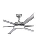 Ventilador de techo industrial LED BIGBEN 180cm 20W 2000Lm. CCT Dim