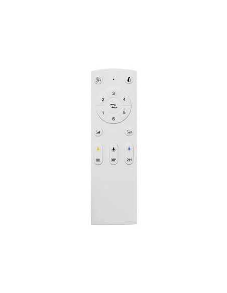 Ventilador de techo industrial LED BIGBEN 180cm 20W 2000Lm. CCT Dim