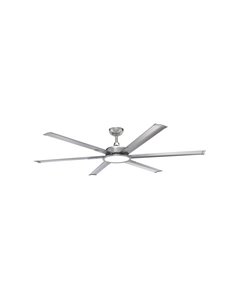 Ventilador de techo industrial LED BIGBEN 180cm 20W 2000Lm. CCT Dim