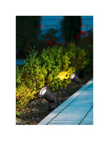 Foco LED Exterior con Pincho UBANGI | LeonLeds