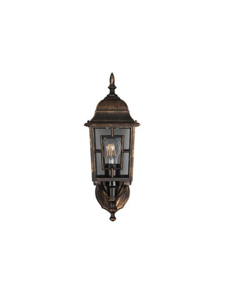 Aplique de Pared Exterior Farolillo Clásico VOLTURNO IP23 | LeonLeds
