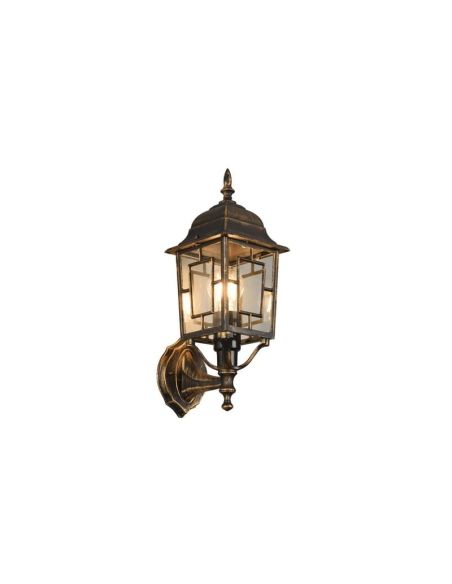 Aplique de Pared Exterior Farolillo Clásico VOLTURNO IP23 | LeonLeds