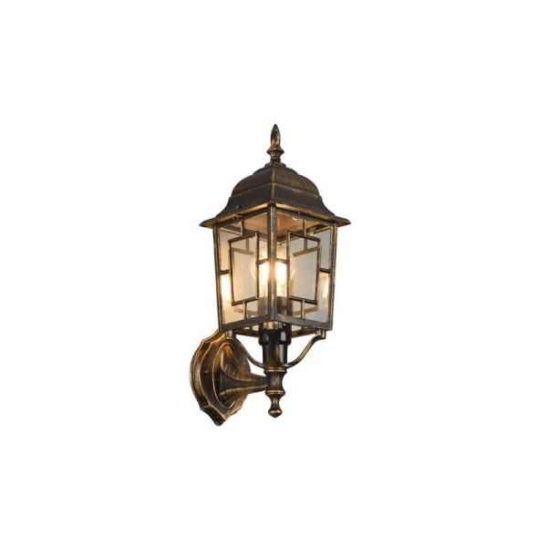 Aplique de Pared Exterior Farolillo Clásico VOLTURNO IP23 | LeonLeds