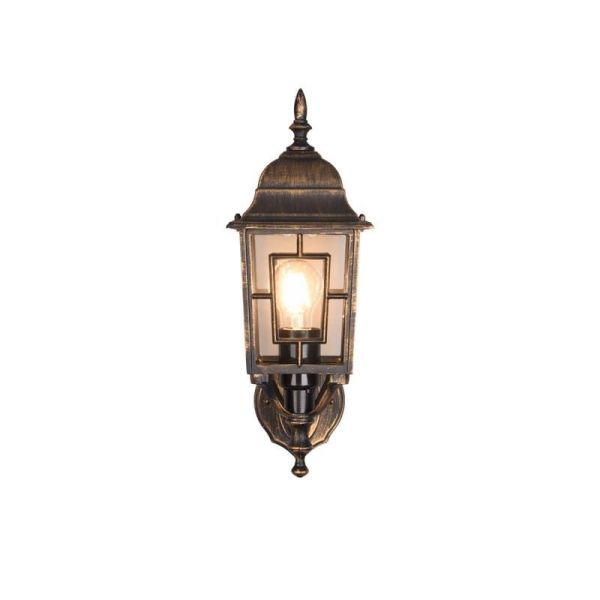 Aplique de Pared Exterior Farolillo Clásico VOLTURNO IP23 | LeonLeds