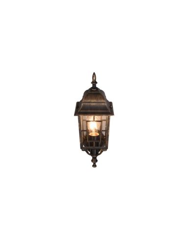 Aplique de Pared Exterior Farolillo Clásico VOLTURNO IP23 | LeonLeds