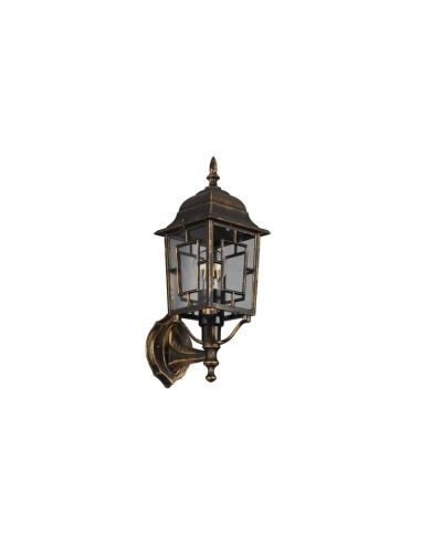 Aplique de Pared Exterior Farolillo Clásico VOLTURNO IP23 | LeonLeds