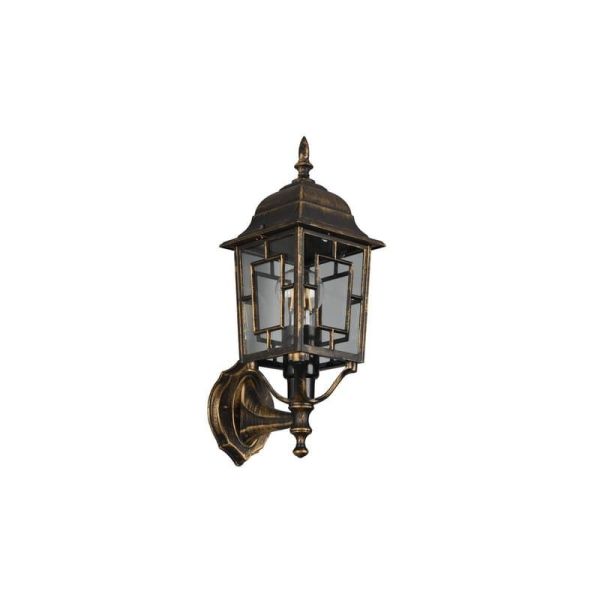 Aplique de Pared Exterior Farolillo Clásico VOLTURNO IP23 | LeonLeds