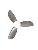 Ventilador LED BYAN Mini Blanco+Ceniza 18W 2000Lm CCT Dim