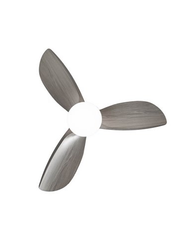 BYAN Mini Ventilador LED Branco+Ash 18W 2000Lm CCT Dim